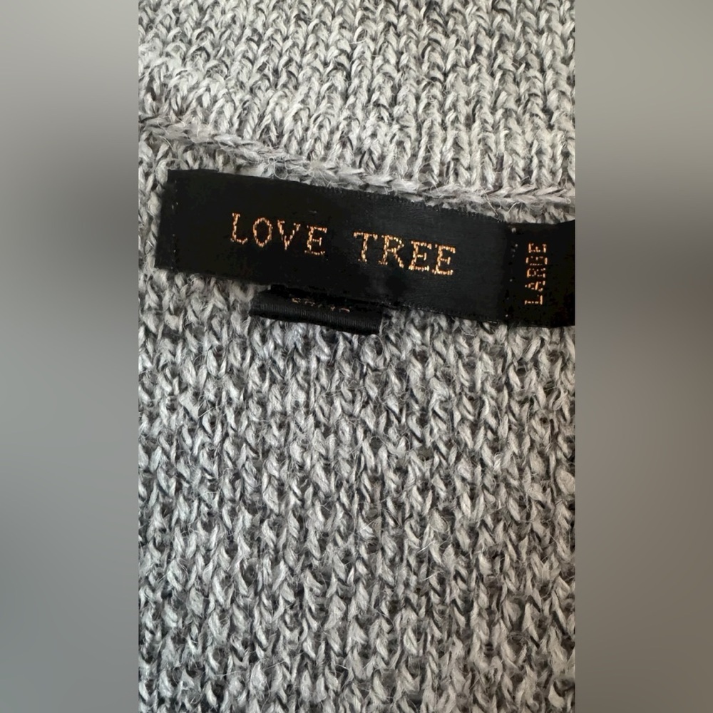 Love Tree Gray Sleeveless Sweater Vest - Picture 5 of 8
